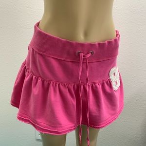 Vintage Y2K pink mini skirt